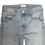 MOTHER THE RASCAL STRAIGHT JEANS IN WHEN IN ROME 25" EUC Blue Photo 3