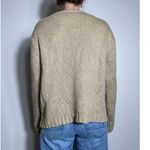 Wooden Ships Wodden Ships Beige Knit Lighting Bolt Sweater Size S Photo 1