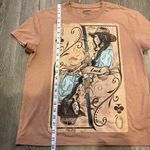 Hooey Lady Luck Graphic Light Brown Tan Short Sleeve T Photo 8