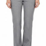 EXPRESS Editor Stretch Trousers Size 0 Gray Bootcut Workwear Career Pants Photo 0