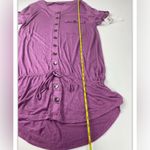 Kensie Girl Vintage Plum Snapshot Purple Tunic NWT Size S MSRP $49 Photo 6