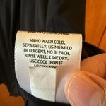 Eileen Fisher Black Sleeveless Tank Dress 100% Silk Sheer Accents Petite Medium Photo 6