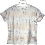 Athleta  Shirt Womens 2X Purple Organic Daily Print Ballerina Gown Athleisure Gym Photo 0