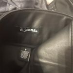 D. Jeans  Black Pencil Skirt with Zipper Accents Photo 2