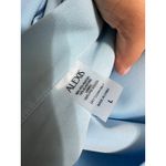 Alexis Womens Libra buttoned down cady mini shift dress Baby Blue Size L $400 Photo 4