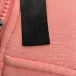 Pink Cropped Quarter Zip Hoodie Fleece Lined Thumbholes Athletic Size XS Photo 5