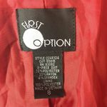 •First Option• Red Cape Jacket Size 8 Photo 5