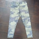 Aerie  Women's Cute Green/Gray Camo Print Yoga Workout Lounge Leggings | Size: M Photo 2