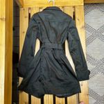 Chic et Jeune olive green trench coat with silver buttons Photo 5