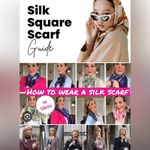 Vintage 1970s Italy Scarf Orang 33 X 34 Orange Photo 11