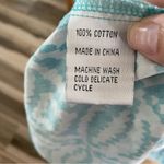 Tracy Negoshian  Teal Long Sleeve V-Neck Cotton Tunic Photo 1