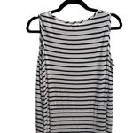 Exist  knit striped black and white dress women's size large Photo 4