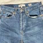 RE/DONE  Originals High Rise Ankle Crop Dark Wash Jeans Women’s Size 26 A12 Photo 6