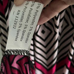 Cristinalove  Maxi Dress Wrap Style XL Zigzag Geometric Pattern Stretch Photo 4