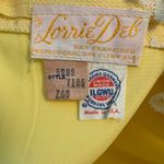 Vtg Lorrie‎ Deb Romantic Dress Gunne Sax Renaissance Coquette Fairy Fits Sz 2/4 Yellow Photo 4
