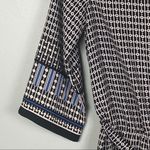 Max Studio black and cream romper with 3/4 sleeves and shorts. Size Small. EUC Photo 3