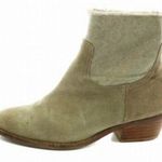 Zadig & Voltaire Suede and Canvas Teddy Boots, Sz 7 Photo 0