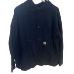 Carhartt relaxed fit size 1X 16W black kangaroo pocket hoodie black Photo 0