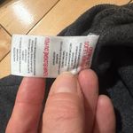 Rae Dunn Cropped Sweatshirt Top Heathered Charcoal Cozy Size XS Photo 7