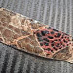 Brown Peace Sign Shoulder Bag Removable Strap Vintage Y2K 70s Boho Photo 2