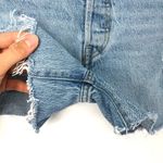 Levi's  Ribcage Straight Ankle Denim Cutoff Shorts Light Wash 24 Photo 2