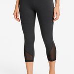 Calvin Klein  Leggings Womens Gray Mid-Rise Mesh Panel Cropped Sporty Chic Size S Photo 0