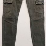 Free People Women’s  green cargo pants size 27‎ Photo 3