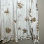 C&C California  Green/White Tie Dye Light Weight Long Sleeve Sweater Size Medium Photo 6