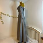 Adrianna Papell New.  Occasion Elegant Two-Piece Grey Dress with Beaded Top Photo 7