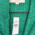 Loft NWT Mock Neck Long Sleeve Pullover Knit Sweater Kelly Green Women’s Size XS Photo 6