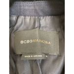 BCBGMAXAZRIA BCBG Maxazria Military Officer Blazer Coat Button Zip Velvet Trim Navy Blue XS Photo 2