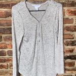 Workshop  Beige Quarter Zip Long Sleeve Top Women's Size Medium Photo 0