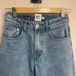 Princess Polly Patchwork Jeans Women Light Denim High Rise Straight Leg Size 2 Photo 1