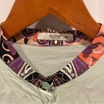 Groovy silk pastel paisley ETRO silk blouse flowy luxury maximalist dreamycore Green Size M Photo 11