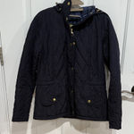Barbour  Black Jacket with Gold Zipper Photo 0