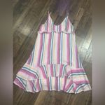 Rails  Martina Mini Dress in Avila Stripe revolve linen ruffle boho formal spring Photo 5