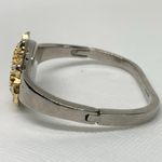 Park Lane Vintage women quartz watch cuff bracelet two tone 26mm 7” running Photo 5