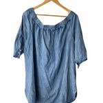 Velvet Heart Off The Shoulder Chambray Top Photo 1