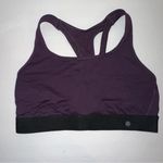 Victoria's Secret Victoria’s Secret Victoria sport Women's Purple & black Sports Bra size LARGE Photo 0