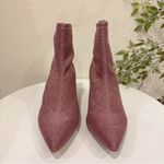 Jaggar Pink Decadence Ribbed Sock Boot in Grape Kitten Heel Bootie NIB 36/38/40 Size undefined Photo 3