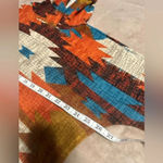 Now N Forever Hoodie Size Large Southwest Pullover Orange Blue Photo 2