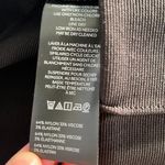 Maeve Anthropologie front seam black cropped straight pull on pants size small Photo 7