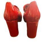 Limelight Womens Lola Chunky Platform Sandal High Heels Patent Red Dress Shoe 10 Photo 2