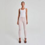 AG Adriano Goldschmied NWT AG | Farrah Ankle Seamless High-Rise Skinny Ankle SSW1B32 in Pink Size 27 Photo 2