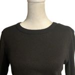 Michael Stars Michael Star OS black cotton blend mid length sleeve top NWOT w/ stretch Photo 1