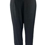 Show Me Your Mumu Women's Black Straight Tapered Leg High Waist Trousers Pants L Photo 2