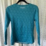 Hang Ten Women's Geometric Long Sleeve Sun Protection UPF 50+ Rash Guard Shirt S Photo 3