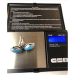 Navajo Handmade Ring 925 Silver Tuquoise sz 7 Artist Signed Peterson Johnson Photo 14