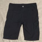 Athleta Women's Black Bike Shorts with Pockets Photo 3