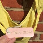 Chloe Rose Lemon Yellow Revolve Surfs Up California One Piece Monokini Photo 9